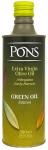 Испанское оливковое масло PONS Extra Virgin Arbequina Green Oil, 500 мл