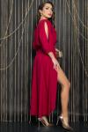 Платье Танго вдвоем (бордовое) П11824