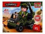 338631 Конструктор боевая машина, 35 дет. Город мастеров в кор.2*120шт
