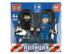 353094 Конструктор фигурки ПОЛИЦИЯ, 2 шт. Город мастеров в кор.2*40шт