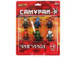 358706 Конструктор фигурки самураи-6 шт. МАСТЕР в кор.2*96шт