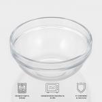 Салатник Luminarc EMPILABLE, 600 мл, d=14 см, штабелируемый, стекло, прозрачный