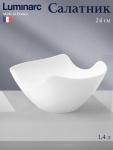 Салатник Luminarc SALENCO, 1.4 л, d=24 см, стеклокерамика, белый