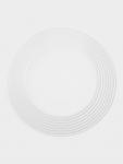 Тарелка Luminarc HARENA, d=27 см, стеклокерамика, белая