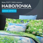 Наволочка 40*40 см, бязь ГОСТ (Русское поле 3 D)