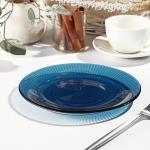 Десертная тарелка Luminarc «Луиз», d=19 см, стекло, лондон топаз