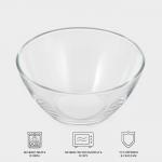 Салатник Luminarc COSMOS, 350 мл, d=12 см, стекло, прозрачный