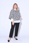 Костюм Pretty 618 зебра+белый+черный