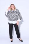 Костюм Pretty 618 зебра+белый+черный