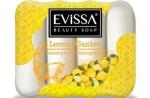 Мыло туалетное EVISSA ecopack, 4*70 гр. Лимон /24 Турция