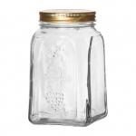 Банка стеклянная Хоммейд 1000мл метал крышка, без упаковки (уп.12) (80385 SL/St)