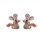 Комплект с кристаллами Swarovski