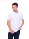 № М202.7 ФУТБОЛКА ПОЛО МУЖСКАЯ (Белый)