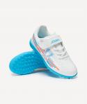 Бутсы многошиповые JOGEL Evofly TF Talant White/blue, детский