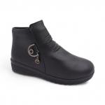 Ботинки на меху В30-1 черные