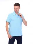 № М202.5 ФУТБОЛКА ПОЛО МУЖСКАЯ (НЕБЕСНЫЙ)