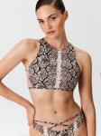 Бюстгальтер купальный жен.Bralette Oceana змеиный принт