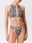 Бюстгальтер купальный жен.Bralette Oceana змеиный принт