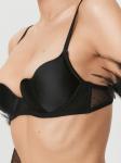 Бюстгальтер T-shirt Demi с перчатками жен. Valensia черный