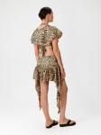 Платье жен. Adil леопардовый принт