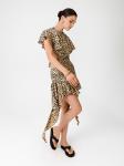 Платье жен. Adil леопардовый принт