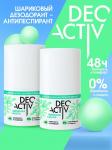 Deo active дезодорант-антиперспирант бережная забота 50мл/ролик
