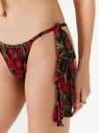 Трусы купальные стринги-бразилиано жен. Honey красный принт