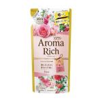 LION Кондиционер для белья Soflan Aroma Rich Diana с ароматом роз, сменная упаковка 400 мл.