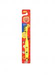 LION Детская зубная щетка KIDS Anpanman от 1,5 до 5 лет средней жесткости ЖЕЛТАЯ