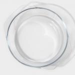 Кастрюля для запекания Доляна «Фуэго», 1 л, 20.7?18?8 см, жаропрочное стекло, с крышкой