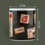 Кружка керамическая «23 февраля», 320 мл, белая