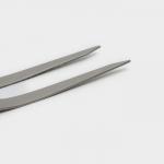 Вилка для мяса Доляна Everyday, h=37?3 см, толщина 3 мм, нержавеющая сталь, серебристая