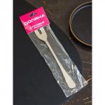 Вилка для мяса и сыра Доляна, h=24.5, толщина 2.2 мм, 410 нержавеющая сталь, серебристая