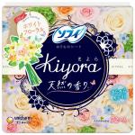 UNICHARM Ежедневные прокладки Happy Floral Sofy KIYORA Fresh чув кожи погл зап ар Цвет бук 14см 72шт