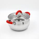 Кастрюля Доляна «Вернер», 2.5 л, d=18 см, с крышкой, капсульное дно, индукция, нержавеющая сталь