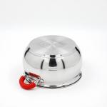 Кастрюля Доляна «Вернер», 2.5 л, d=18 см, с крышкой, капсульное дно, индукция, нержавеющая сталь