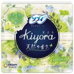 UNICHARM Ежедневные прокладки Sofy KIYORA Fresh для чувств кожи поглот запах цитрус аром 14 см 72шт