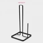 Держатель для бумажных полотенец Доляна «Лофт», 14?14?29 см, чёрный