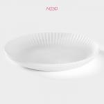 Блюдо для фруктов Доляна «Атланта», d=19.5 см, белое