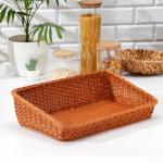 Корзина для продуктов Доляна, 45?29?12 см, коричневая