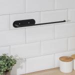 Держатель для бумажных полотенец подвесной Доляна 26?1.5?12 см, чёрный