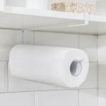 Держатель для бумажных полотенец подвесной Доляна, 26?11?1.2 см, белый