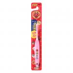 LION Детская зубная щетка KIDS Anpanman от 1,5 до 5 лет средней жесткости РОЗОВАЯ