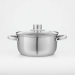 Кастрюля Доляна «Сильве», 2.3 л, d=18 см, капсульное дно, индукция, нержавеющая сталь