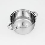 Кастрюля Доляна «Сильве», 2.3 л, d=18 см, капсульное дно, индукция, нержавеющая сталь