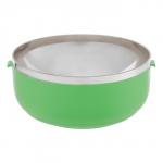 Ланч бокс Доляна, 500 мл, 8?17 см, нержавеющая сталь, зелёный