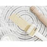 Валик для нарезки теста Доляна «Сетка», 20?7?4.5 см, белый