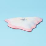 Блюдо сервировочное Доляна «Ёлочка. Поцелуй снеговика», 18?17.5 см, стекло