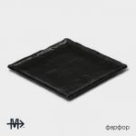 Блюдо для подачи Magistro Pietra lunare, 21?21 см, фарфор,чёрное