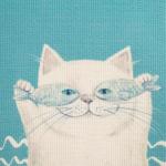 Салфетка на стол "Дом там, где кот" ПВХ, 40х29 см